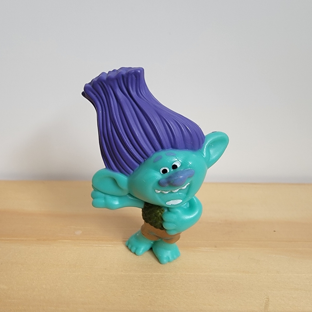 McDonald’s Happy Meal Branch Figure – Trolls Toy (No Case Included)